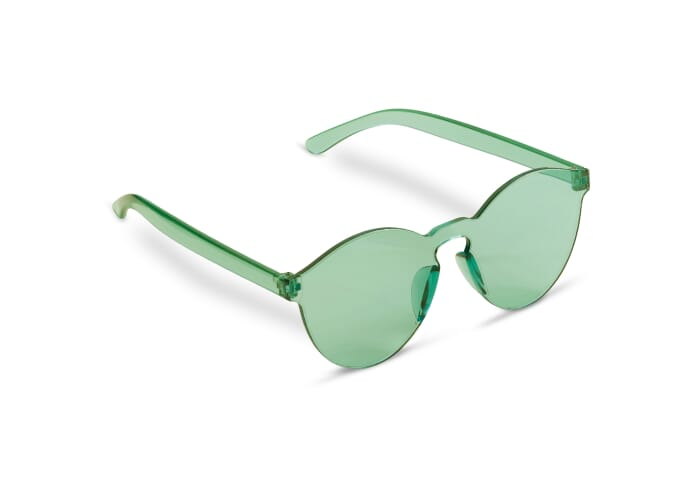 Lunettes de soleil publicitaire - JUNE Vert clair